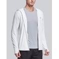 thumbnail image 4 of MOSEYEYOO Men's UPF 50+ UV Full Zip Sun Protection Jacket Hoodie with Pockets Lightweight Fishing Hiking Cooling Shirts, 4 of 7