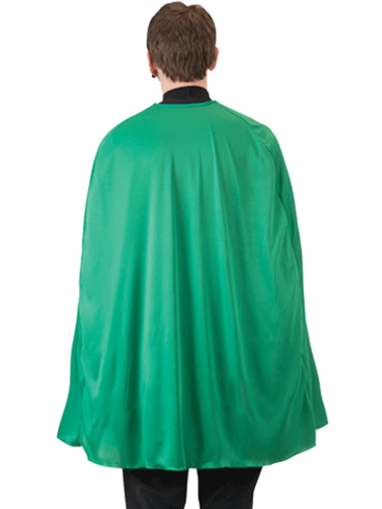Green ADULT Unisex Superhero Cape One Size Costume Accessory NEW Mens Womens 