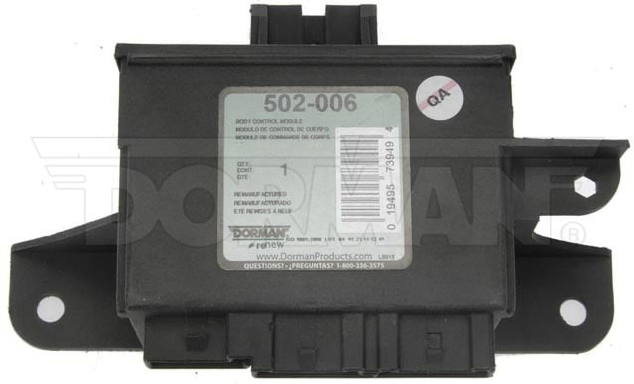 Dorman Oe Solutions - Body Contrl Mod Fits select: 2002-2005,2007-2009 CHEVROLET TRAILBLAZER