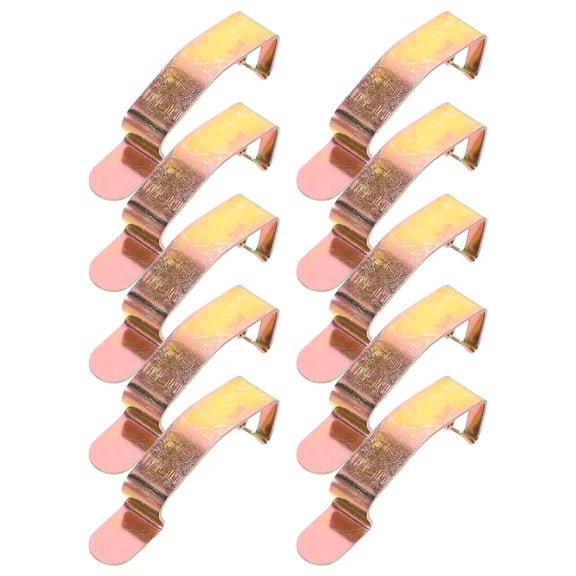 Hemoton 10pcs Metal Air Cleaner Clip For Car Air Filter Housing Universal Air Filter Cover Clamp Protects Engine Car Air Filter Accessories