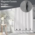 thumbnail image 3 of 10pcs Magnetic Curtain Weights Drapery Weights, Strong Magnetic Shower Curtain Weights, Heavy Duty Curtain Weights Bottom No Sew, 3 of 5
