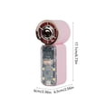 thumbnail image 4 of Sentmoon Portable Fan Rechargeable Fan Portable High-Speed Mini Fan Portable Handheld Pocket Fan Rechargeable Powerful Compact High-Speed Mini Fan, 4 of 7