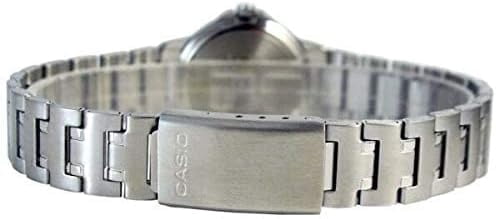 Casio LTP-1177A-3A Women's Casual Analog Watch w/ Green Dial & Notched Bezel