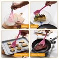 thumbnail image 4 of Juego de espátula de silicona de 5 uds, utensilios de cocina de silicona antiadherentes resistentes al calor, juego de utensilios de cocina duraderos, 4 of 5