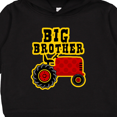 thumbnail image 3 of Inktastic Red Tractor Big Brother Toddler Hoodie, 3 of 4