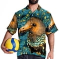thumbnail image 4 of Platypus Men's Short Sleeve Shirts, Casual, Printed, Button Down Short, Summer Beach Shirts, Unisex, 4 of 6