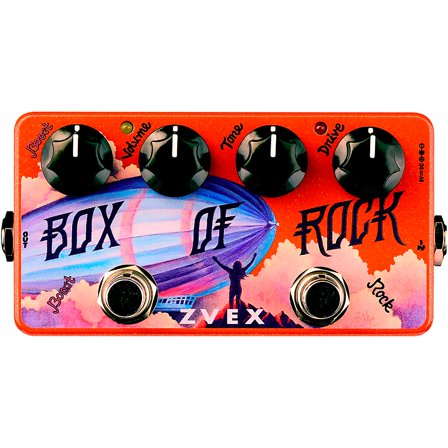 ZVEX Box of Rock Distortion Guitar Effects Pedal