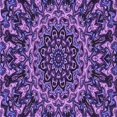 thumbnail image 1 of Ahgly Company Tapis d'Intérieur Lavable en Machine Carré Transitionnel Violet, 4 Pieds Carré, 1 of 7