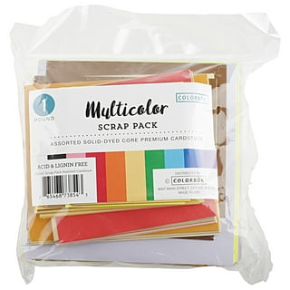 Colorbok Smooth Cardstock Pastel Multicolor Pad, 12x12, 121 lb./180 gsm,  30 Sheets 