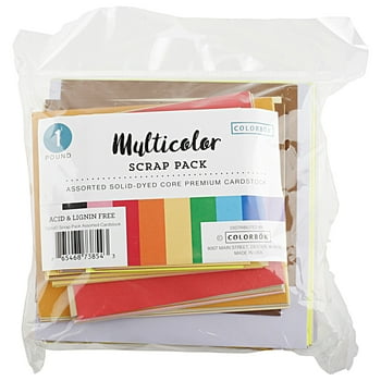 Colorbok Multicolor Scrap Pack Cardstock, 1 Each
