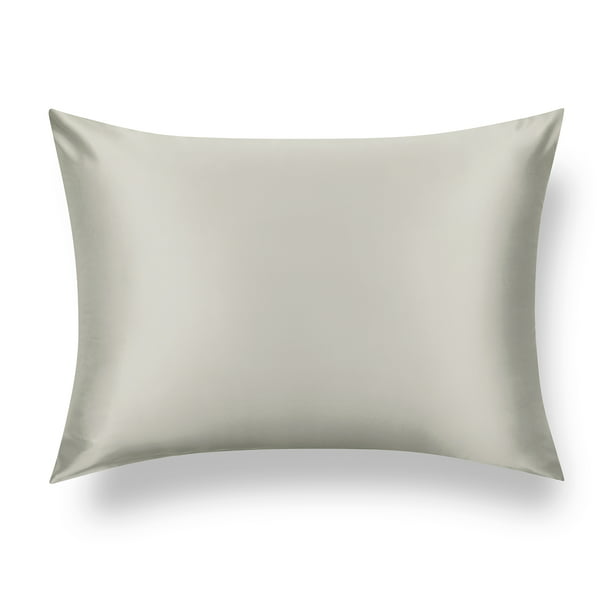 TAFTS Silk Pillowcase 22 Momme 100% Pure Mulberry Silk Pillowcase for Hair and Skin, Both Sides 6A Long Fiber Natural Silk Pillow Enveloped, King, Greige - Walmart.com