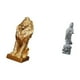 thumbnail image 5 of Escultura de león, estatua coleccionable, adorno de mesa, figura artística decorativa para oficina, hogar, estantería, regalo de cumpleaños, piedra ch, 5 of 8