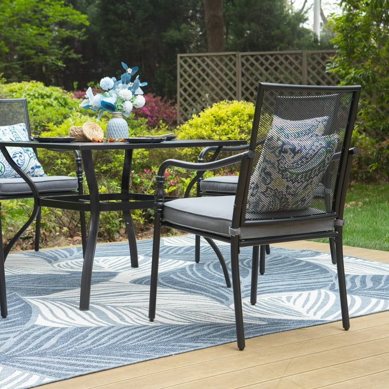 Patio Dining Set Lowes Outdoor Chairs Allen Roth Lowes Chairs