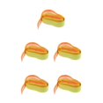 thumbnail image 3 of Transemion Anti Slip Racket Roll Tennis Handle Grip Wrap Tape Fluorescent Yellow 110x2.5x0.2CM 5Set, 3 of 6