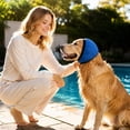 thumbnail image 3 of Waterproof Dog Ear Cover for Bathing Swimming Grooming Soft Padded Noise Reducing Pet Ear Protector Wrap with Adjustable Fit, 3 of 5