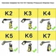 thumbnail image 3 of High Pressure Washer Adapter Fitting For Karcher K2 K3 K4 K5 K6 K7 Krcher Pistols, 1/4' Quick Connect Female Fitting, With 5 Multi-angle Power Nozzle, 3 of 3