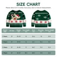 thumbnail image 3 of Kuleyang Little Boys Girls Christmas Elk Sweaters Xmas Winter Cute Knit Cartoon Prints Unisex Top Clothes Green 5 Years, 3 of 9