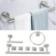 thumbnail image 1 of Juego De Accesorios De Para Barra Con Anillos Para Toallas, Toallero, Soporte Para Pañuelos, 5 Ganchos, Juego De Accesorios De Acero Inoxidable 304, 1 of 7