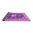 thumbnail image 2 of Ahgly Company Indoor Rectangle Medallion Purple Traditional Area Rugs, 7' x 9', 2 of 4