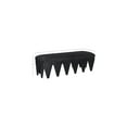 thumbnail image 3 of Meridian Furniture Altair Black Velour Fur Fabric Bench, 3 of 8