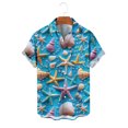 thumbnail image 6 of LONKITO Mens Shirts Short Sleeve Summer Casual Button Down Shirts for Vacation Beach Hawaiian, 6 of 6