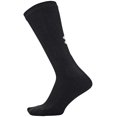 thumbnail image 4 of Calcetas Under Armour Training Cotton Crew para Adultos, Negras, Paquete de 3, 4 of 6