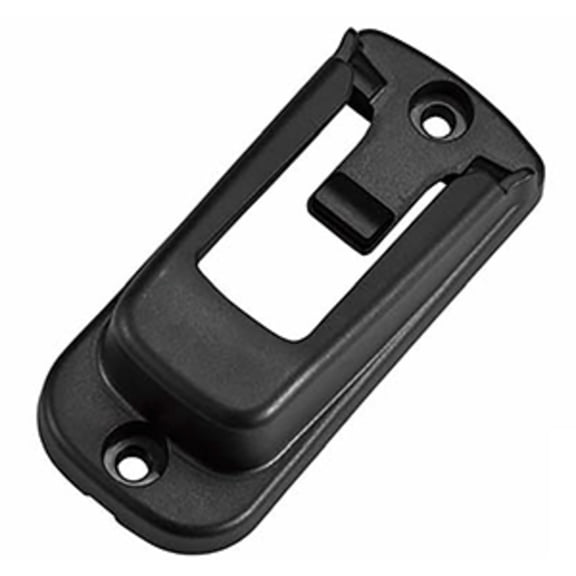 2" Black Standard Horizon Handheld VHF Hangar Bracket
