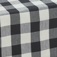 thumbnail image 3 of Park Designs Buffalo Check Backed Table Runner - Black & Cream, 3 of 4