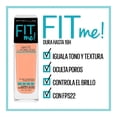 thumbnail image 4 of Base de maquillaje Maybelline Fit Me! matte + poreless 125 nude beige En Blister30 ml, 4 of 4