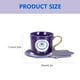 thumbnail image 5 of EeaseMX 1 juego de taza de té decorativa de estilo europeo, taza de café, soporte de cerámica para leche., 5 of 7
