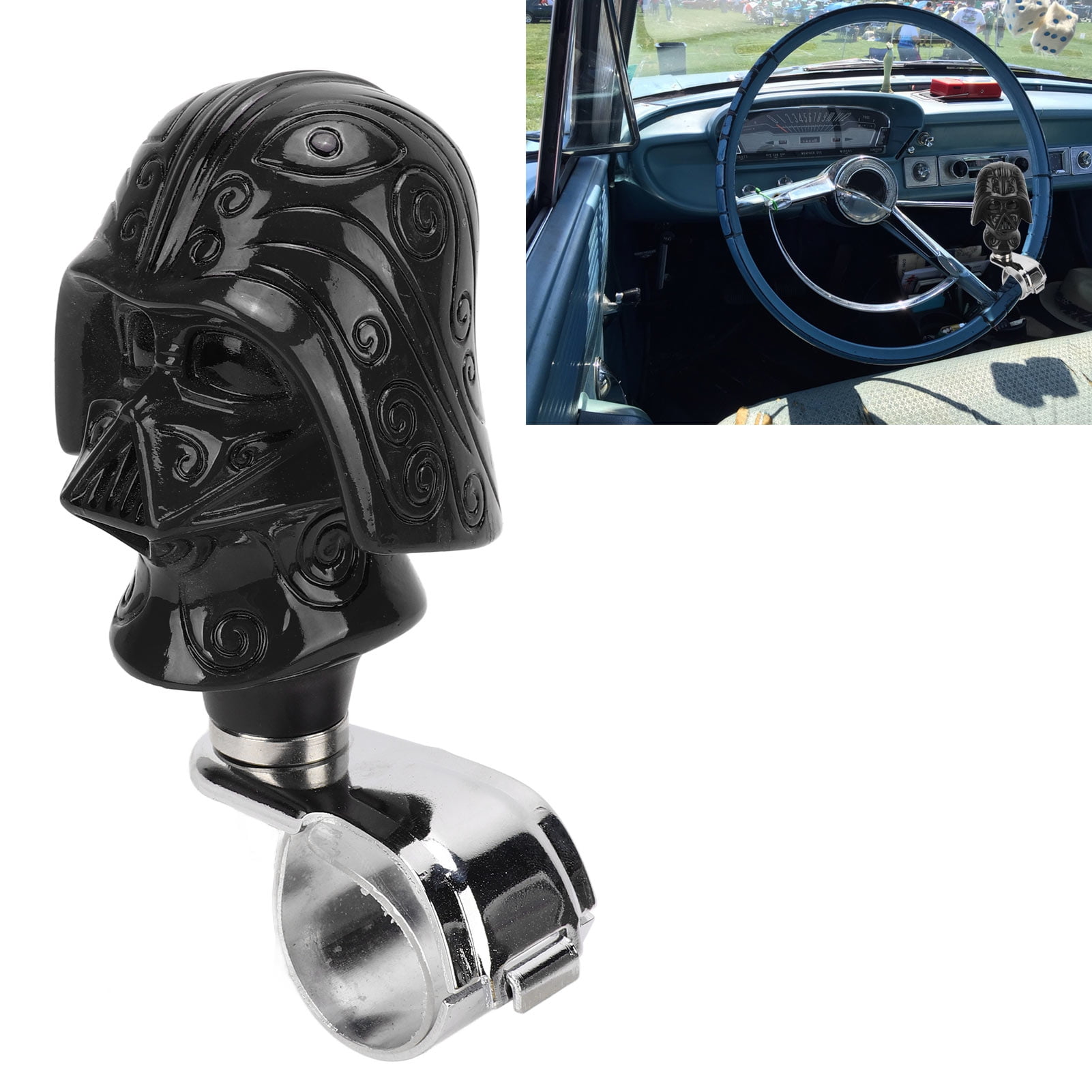Steering Wheel Knob, Steering Wheel Handle , Warrior Steering Wheel 3cm Diameter Power Handle
