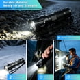thumbnail image 6 of DAYBETTER Led Flashlight, Small Tactical Flashlight Battery Powered, 5 Modes, Zoomable, for Camping, Hunting, Home & Emergency (Batteries not Included), 6 of 7