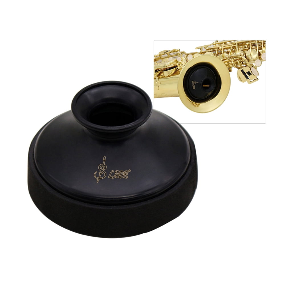 Lightweight ABS Mute Silencer for Alto Saxophone Sax