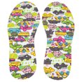 thumbnail image 2 of Latex Insole, Cut Freely Shoe Insoles Shock Absorption Car Pattern Non-slippery    For Men Women For Walking, 2 of 7