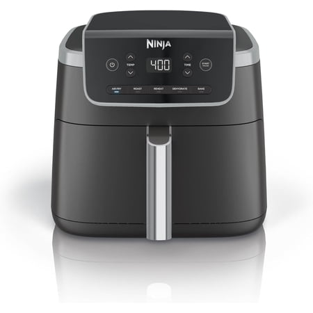 5-in-1 Multifunctional Air Fryer (5-Quart) – Air Crisping Tech, Non-Stick Basket & Crisping Plate