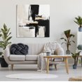 thumbnail image 3 of Stupell Industries Chaotic Black Abstract Abstract Painting Gallery Wrapped Canvas Art Print Wall Art, 36 x 36, 3 of 8