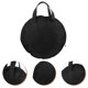 thumbnail image 2 of Black Portable Dumb Drum Storage Bag Waterproof Oxford Fabric Pouch Holder Percussion Instruments Accessories, 2 of 3