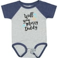 thumbnail image 3 of Inktastic Will You Marry Daddy-ring Boys or Girls Baby Bodysuit, 3 of 5