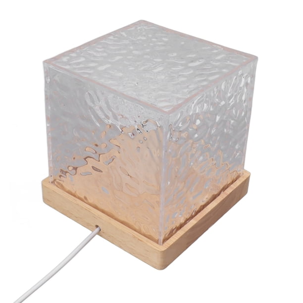 Luz Nocturna colorida, Enchufe USB en el Control Remoto de Agua A Cuadros RGBW Light para Oficina