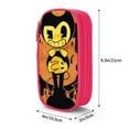 thumbnail image 4 of Bendy and The Ink Machine Big Capacity Pencil Case, Aesthetic Pen Pouch Storage Bag, Office Supplies Organizer, Pen Cases Pencil Bag with Multiple Compartments, 4 of 8