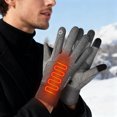 thumbnail image 3 of USB Heated Gloves for Men & Women - Touchscreen, Waterproof Winter Gloves for Driving, Cycling, Hiking & Outdoor Sports, 3 of 9