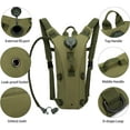 thumbnail image 3 of Outdoor Hydration Backpack with 3L (100 oz) Water Bladder – MOLLE Water Bag for Hiking, Camping, Cycling, Running, and Adventure Travel, 3 of 8