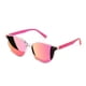 thumbnail image 1 of Gafas de sol Sumato para mujer con forma de ojo de gato, lentes espejadas, color rosa, UV400, 1 of 5