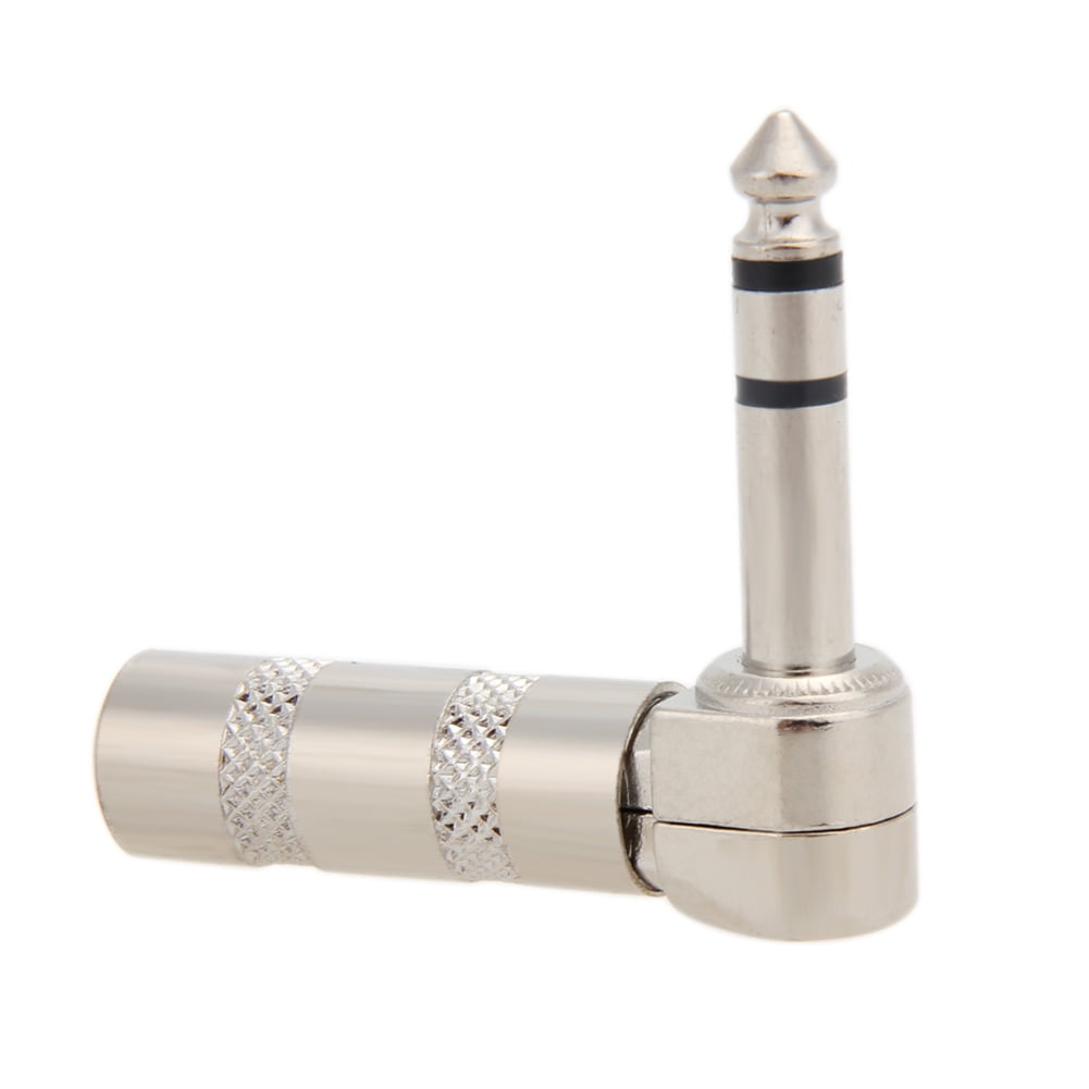 Lights & Lighting 100PCS Stereo Jack 6.35MM Right Angle 6.3MM Male Plug