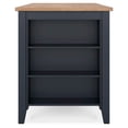 thumbnail image 4 of Signature Design by Ashley Gesthaven Counter Height Dining Table with Butcher Block Top, Blue, 4 of 9