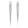 thumbnail image 3 of Calibre Cónico De Acero Inoxidable De 0-15 Mm, Calibrador De Soldadura De Cuña Métrica, Transparente, Resistente, Portátil, Herramienta De Medición De Agujeros De Molienda, Herramienta De Inspección Noticed TO002017-00, 3 of 5