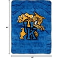 thumbnail image 2 of Couverture en Micro Raschel Unisexe-Adulte NCAA, 2 of 2