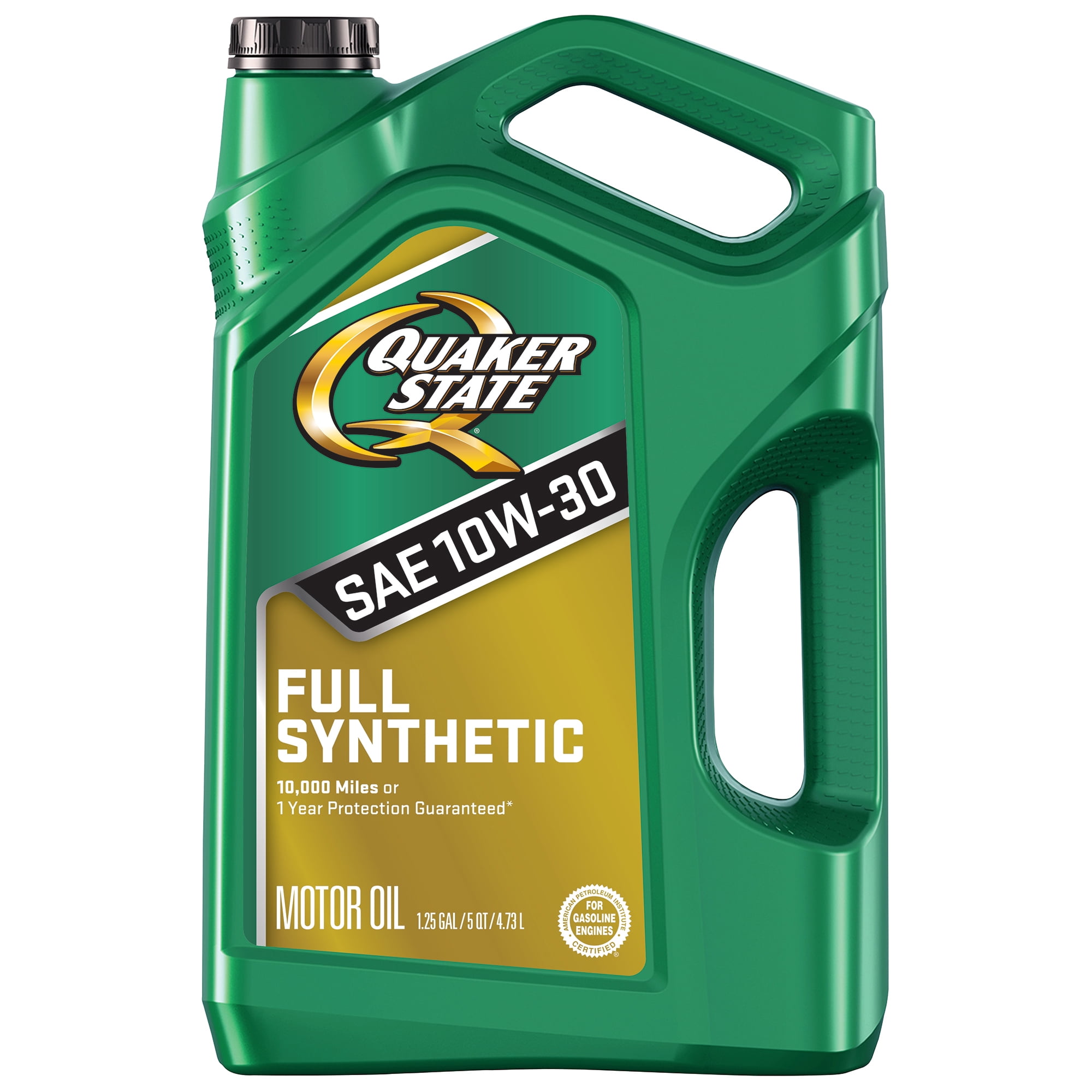 (5 pack) Quaker State Full Synthetic 10W-30 Motor Oil, 5 Quart