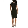 thumbnail image 2 of Elie Tahari womens  Ponte Sheath Dress, 4, Black, 2 of 3