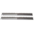 thumbnail image 3 of Peine de metal para hombres, 2 profesionales de la lata de Corte de Pelo de acero inoxidable, Peine de Peluquero de 20 x 2,8 cm Con Densos y Escasos para Salón y Uso, 3 of 7